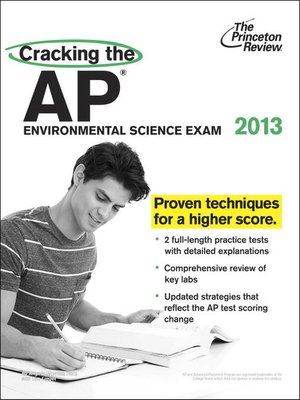 cover image of Cracking the AP Environmental Science Exam, 2013 Edition